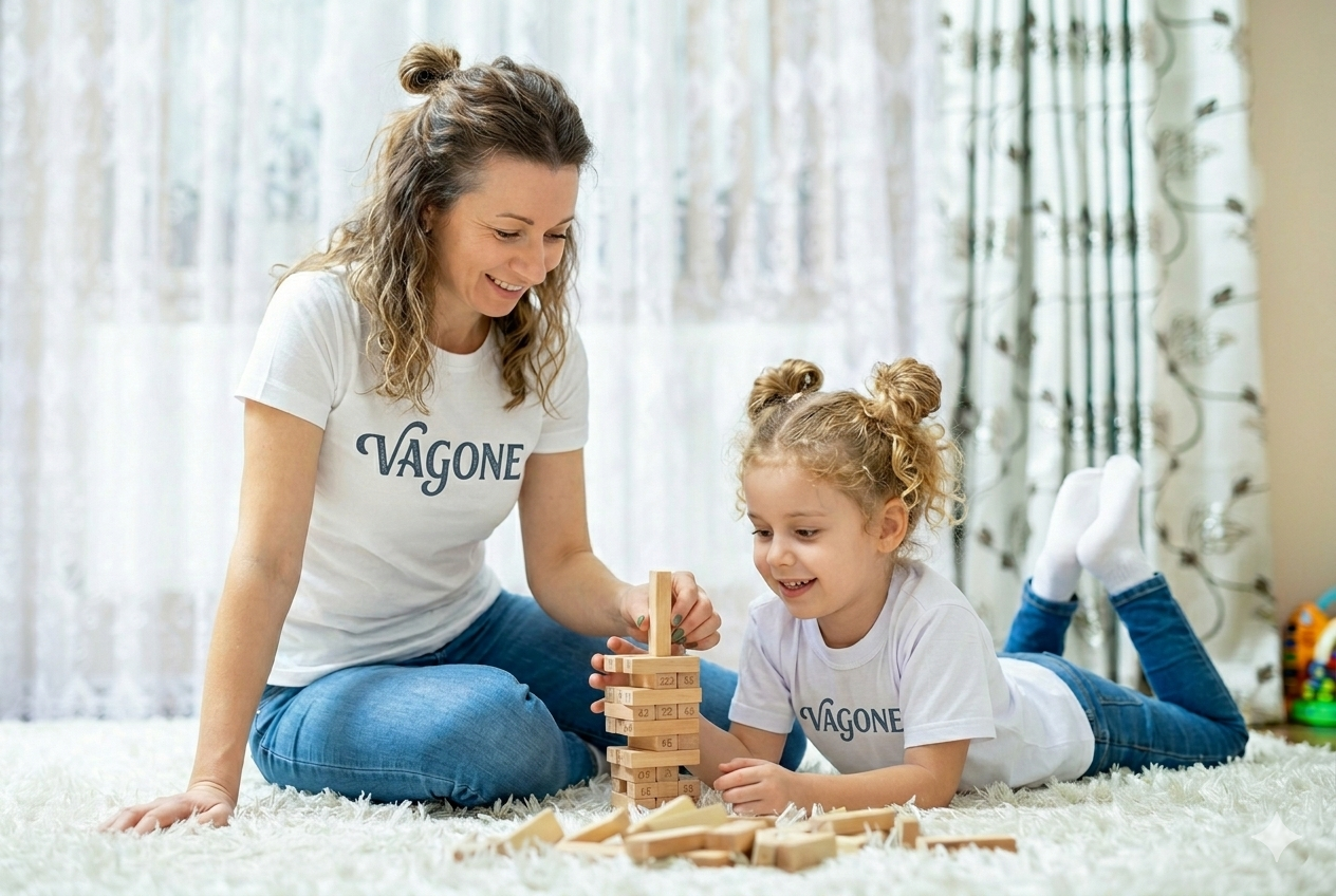 Familia compartiendo tiempo
